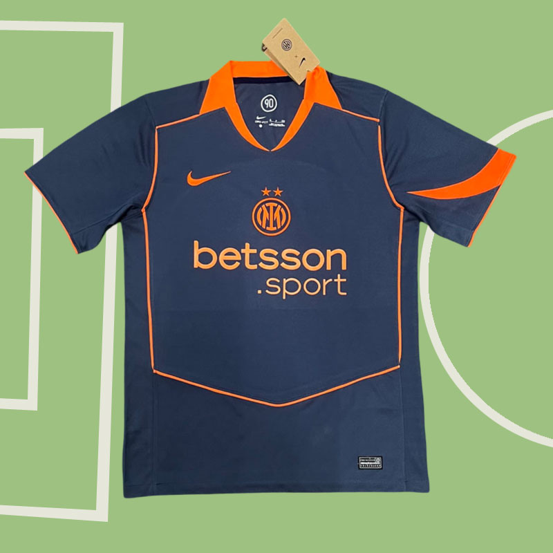 Inter Milan tredjetröja 2025/26 herr fotbollströja kortärmad