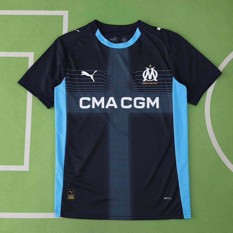 Olympique Marseille 2025/26 bortatröja - herr fotbollströja