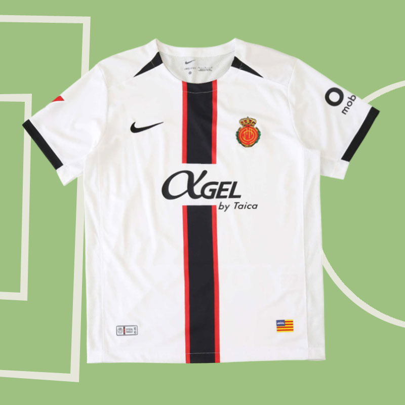 RCD Mallorca 2025/26 bortatröja herr - vit fotbollströja