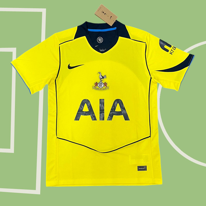 Tottenham Hotspur tredjetröja 2025/26 herr - gul fotbollströja