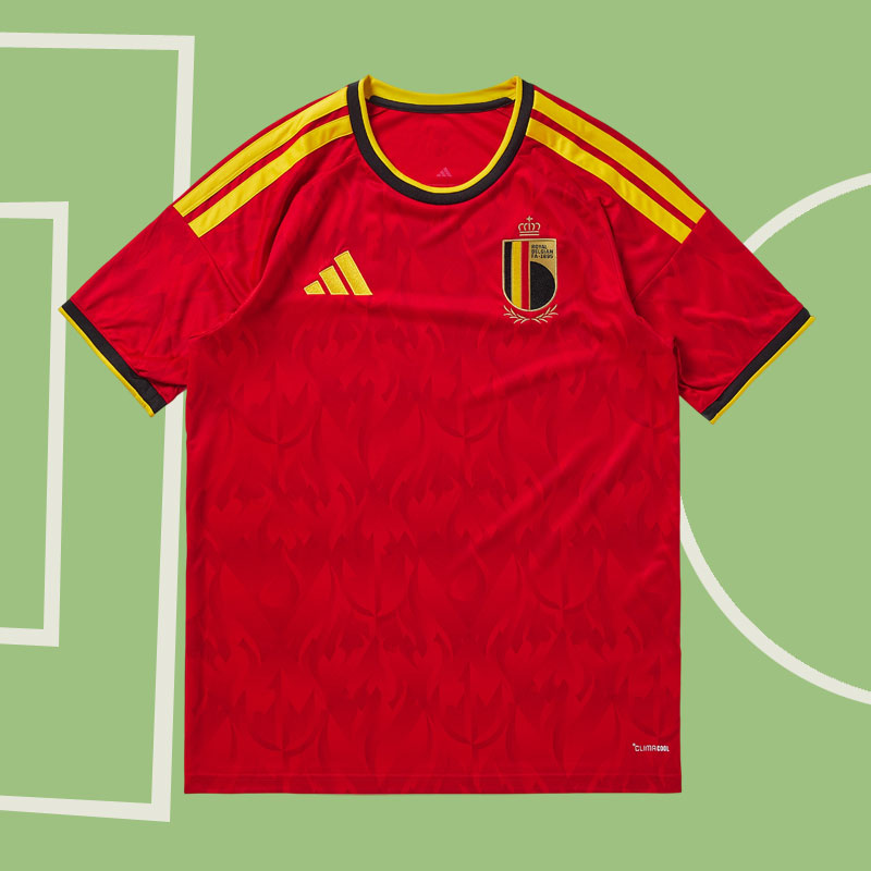 Belgien VM 2026 hemmatröja herr - kortärmad fotbollströja