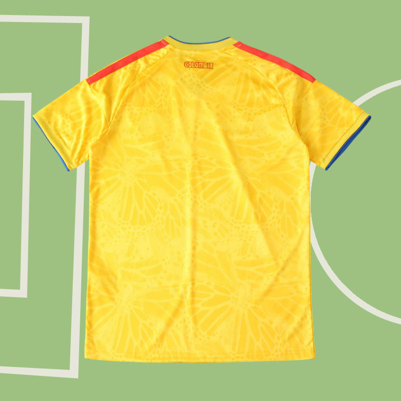 Colombia VM 2026 fotbollströja herr – gul hemmatröja Colombia VM 2026 fotbollströja herr – gul hemmatröja