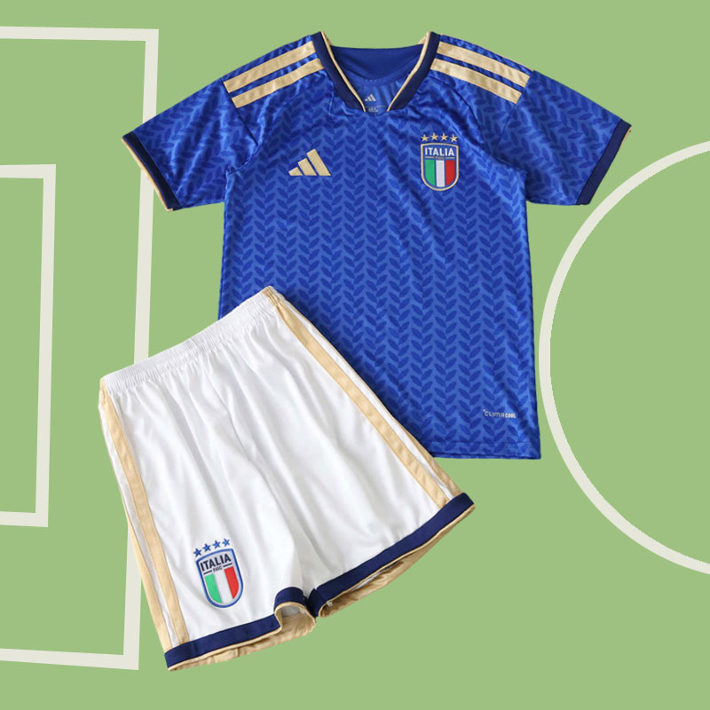 Italien 2026-27 hemmatröja barn med shorts