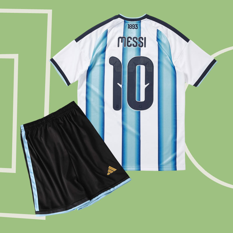 Messi 10 Argentina VM 2026 hemmatröja för barn