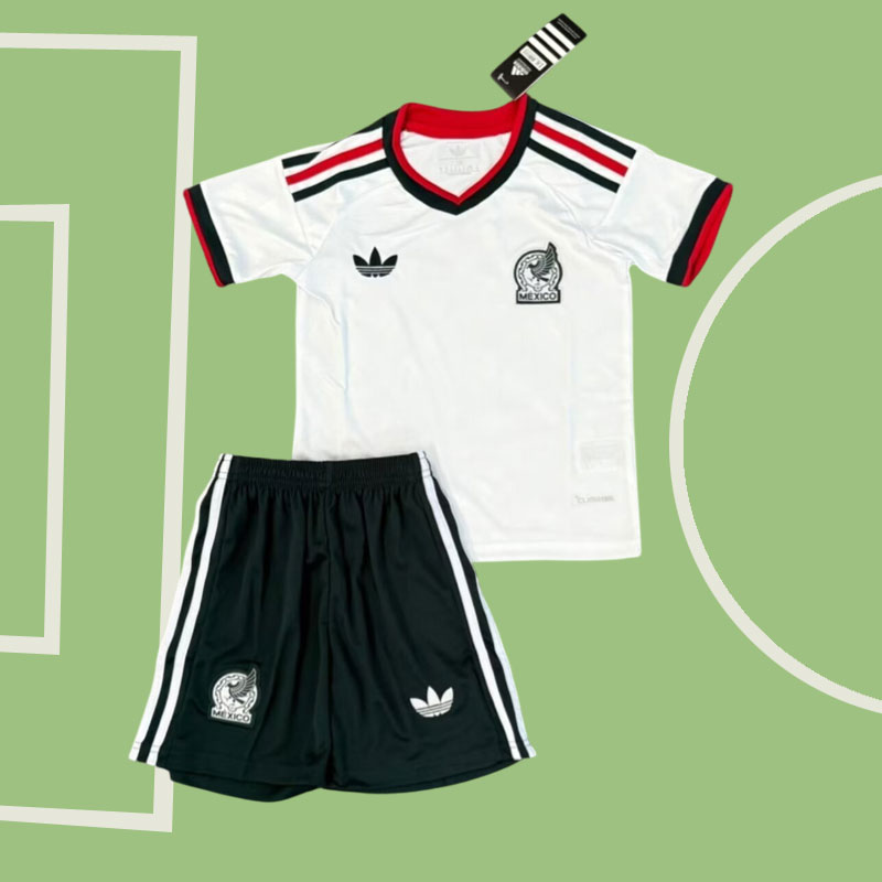 Mexiko VM 2026 Bortatröja Barn - Fotbollströja och Shorts