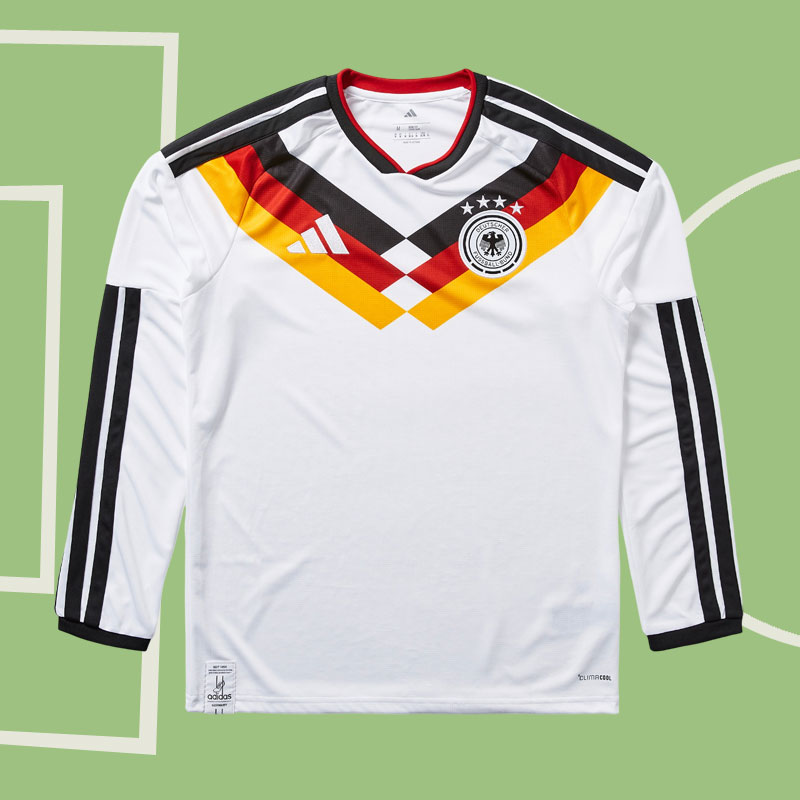 Tyskland VM 2026 hemmatröja lång ärm – herr fotbollströja