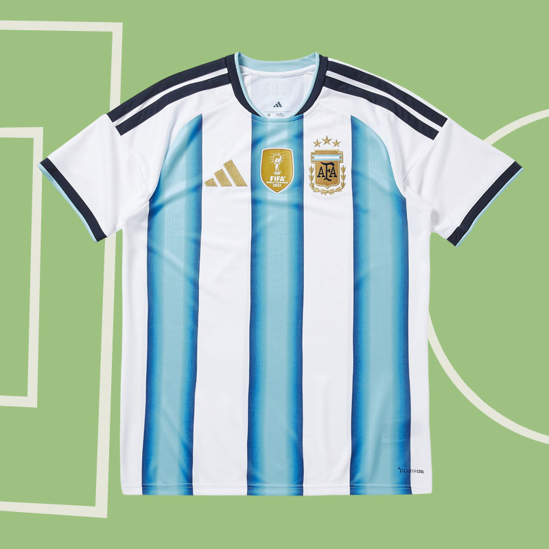 VM 2026 Argentina hemmatröja - kortärmad fotbollströja