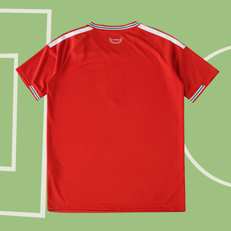 Wales VM 2026 hemmatröja – herr fotbollströja Wales VM 2026 hemmatröja – herr fotbollströja