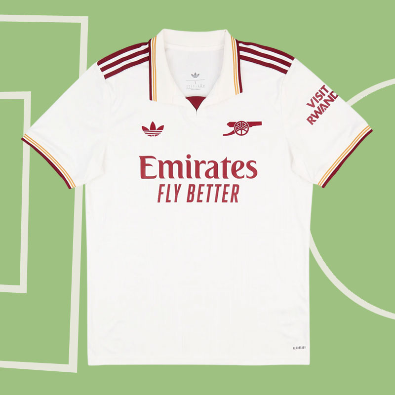 Arsenal tredjetröja 2025/26 herr fotbollströja