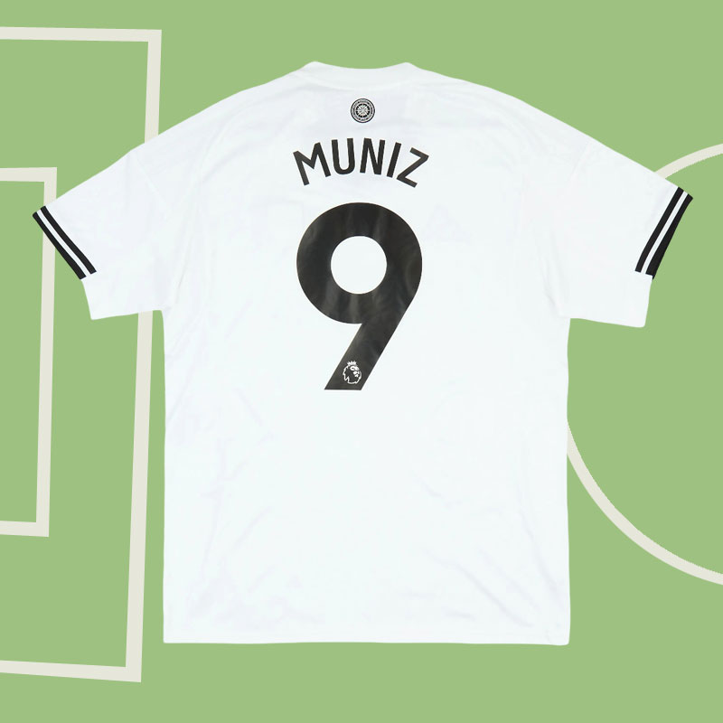 Fulham 2025/26 hemmatröja – fotbollströja med namn Muniz 9