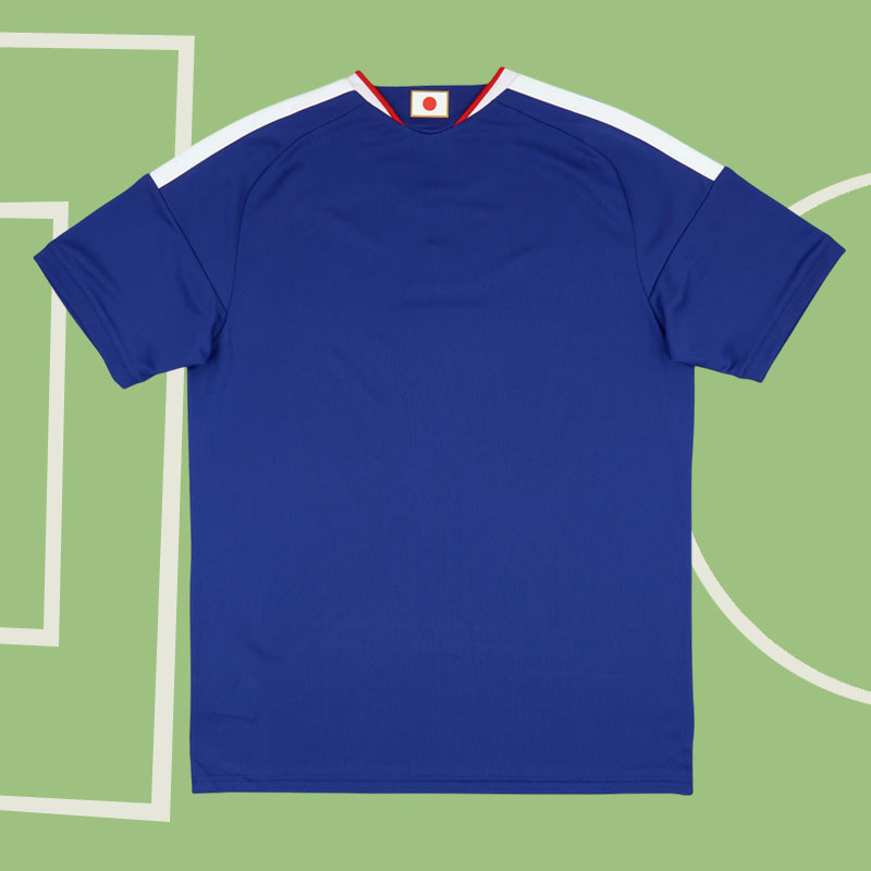 Japan 2026 hemmatröja – blå VM fotbollströja Japan 2026 hemmatröja – blå VM fotbollströja