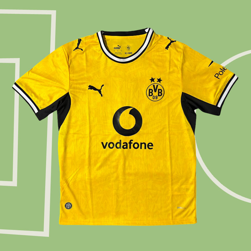Borussia Dortmund hemmatröja 2026/27 herr – gul kortärmad fotbollströja