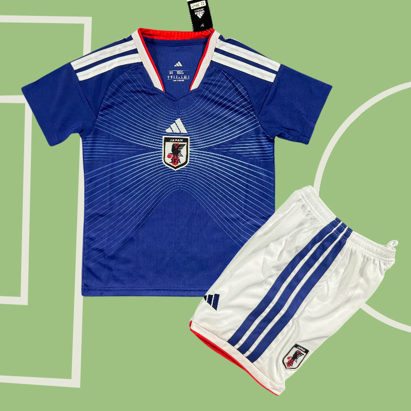 Japan 2026 hemmatröja barn - fotbollsställ med tröja och shorts
