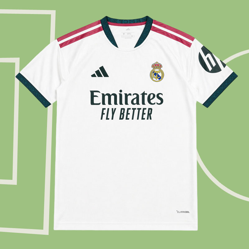 Real Madrid 2026/27 vit hemmatröja herr – ny säsong fotbollströj