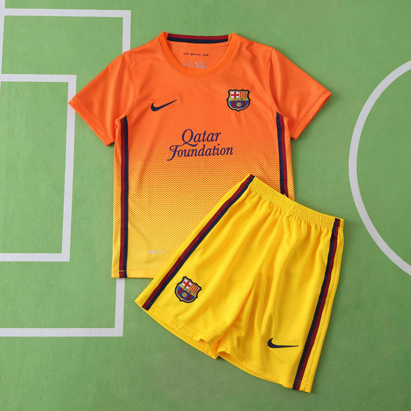 FC Barcelona 2012/13 bortatröja barn - tröja och shorts