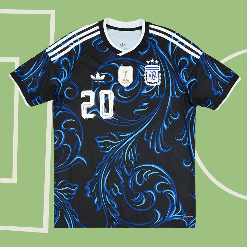 Argentina bortatröja 2026 – Mac Allister 20 fotbollströja VM kortärmad