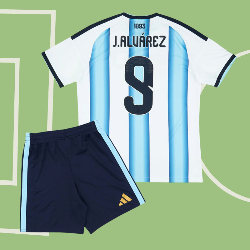 J.Alvarez 9 Argentina 2026 VM hemmatröja barn
