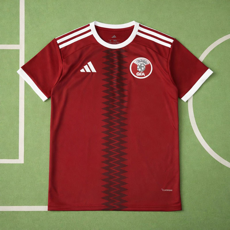 Qatar VM 2026 hemmatröja – kortärmad fotbollströja herr