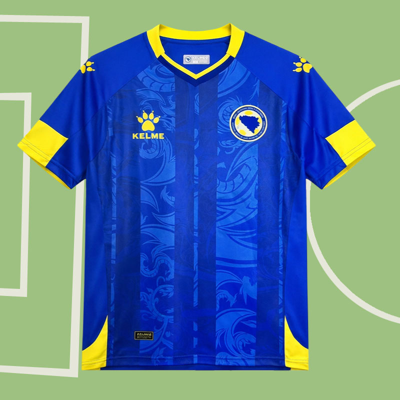 Bosnien och Hercegovina hemmatröja VM 2026 herr – fotbollströja