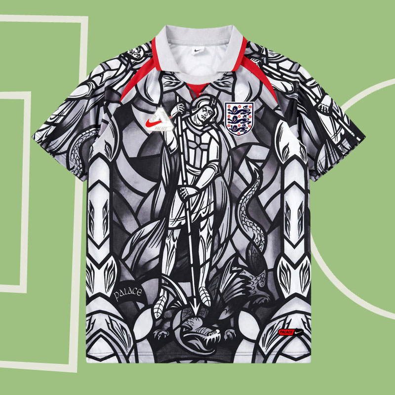 England 2026 concept tröja - unik svart grafisk design