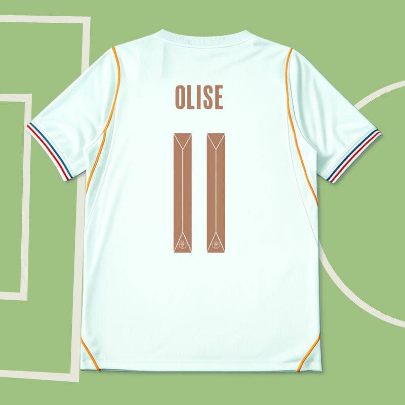 Frankrike bortatröja VM 2026 herr - Olise 11 fotbollströja
