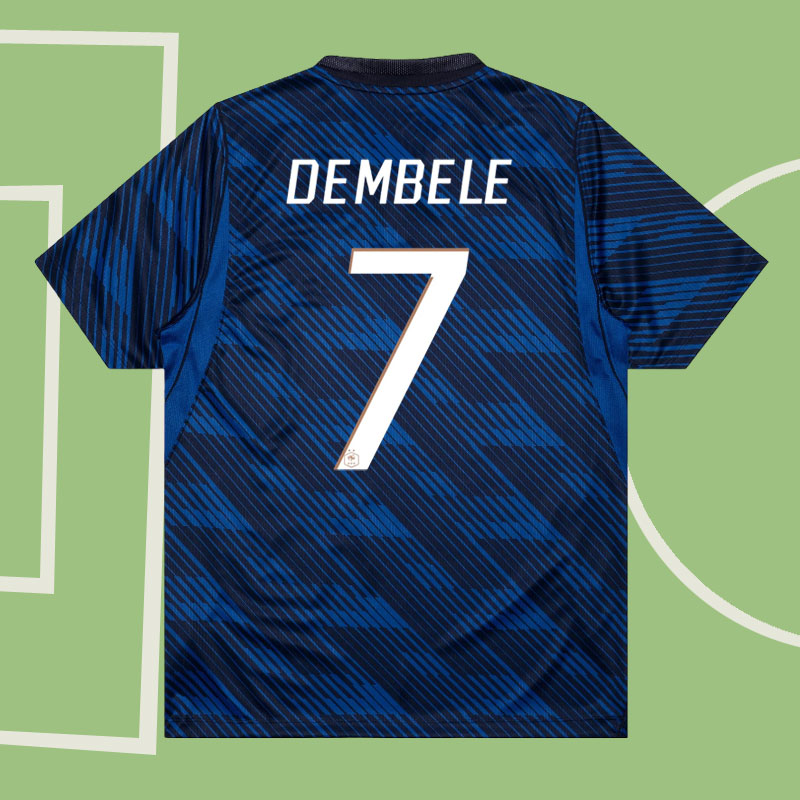 Frankrike landslag hemmatröja VM 2026 Dembele nr 7