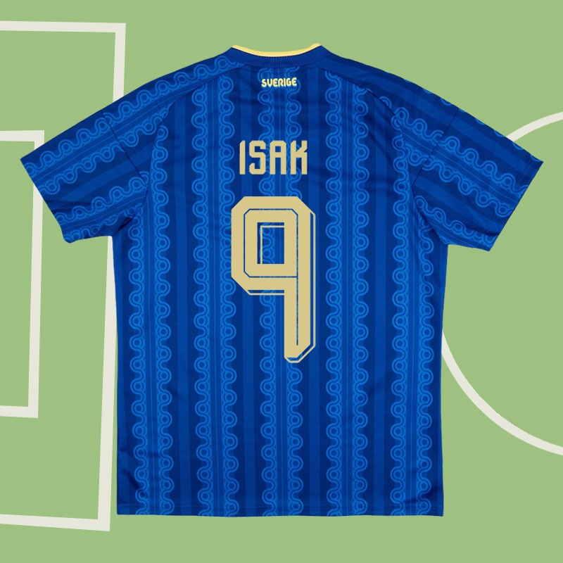 Isak 9 Sverige bortatröja 2026/27 - herr tröja