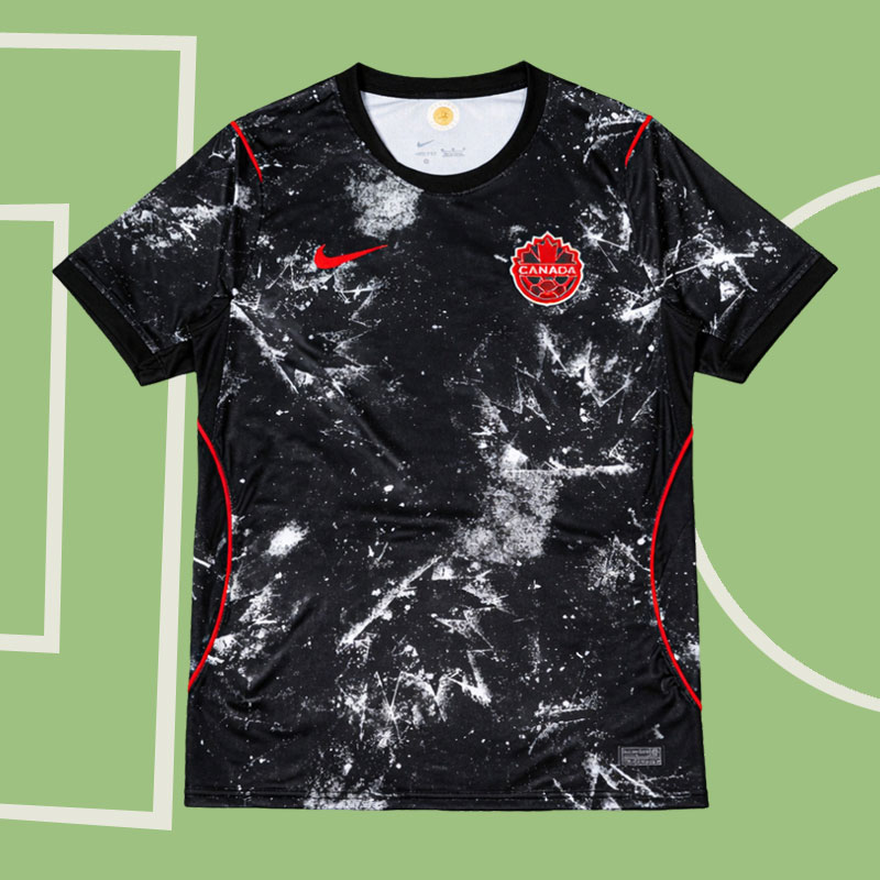 Kanada VM 2026 bortatröja – fotbollströja för herr