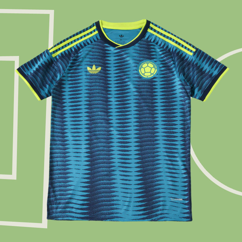 Köp Colombias nya bortatröja till VM 2026
