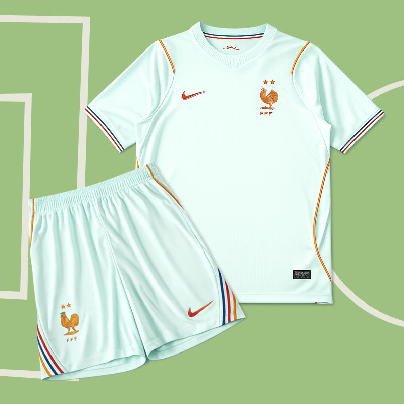 Köp Frankrike VM 2026 bortaställ barn