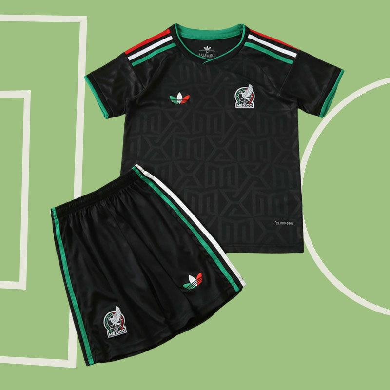 Mexiko svart tredjetröja 2026/27 barn