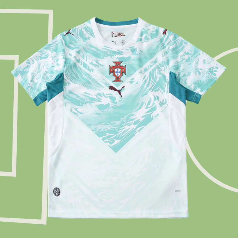 Portugal VM 2026 tröja herr - bortatröja fotboll