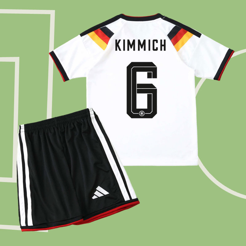 Tyskland barn hemmatröja VM 2026 – Kimmich 6 tröja + shorts