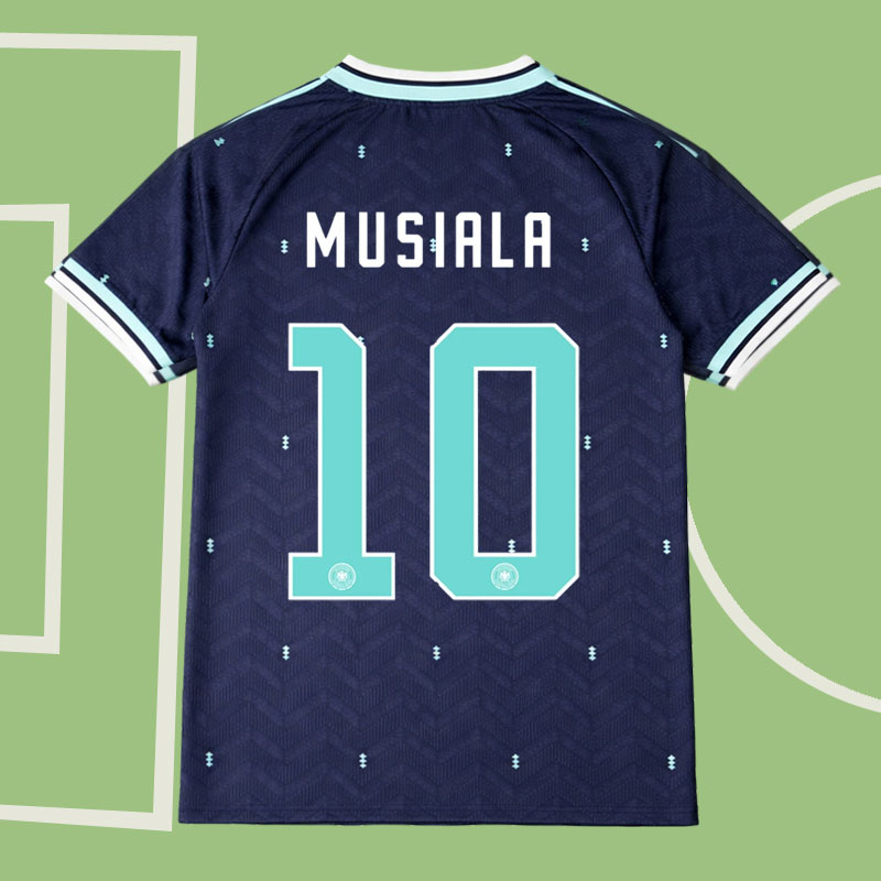Tyskland bortatröja 26/27 herr – VM 2026 tröja med Musiala 10