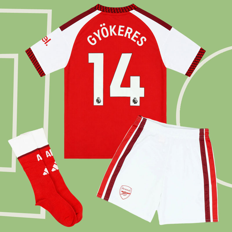 Arsenal hemmatröja 2026/27 barn Gyökeres 14 - billiga fotbollskläder