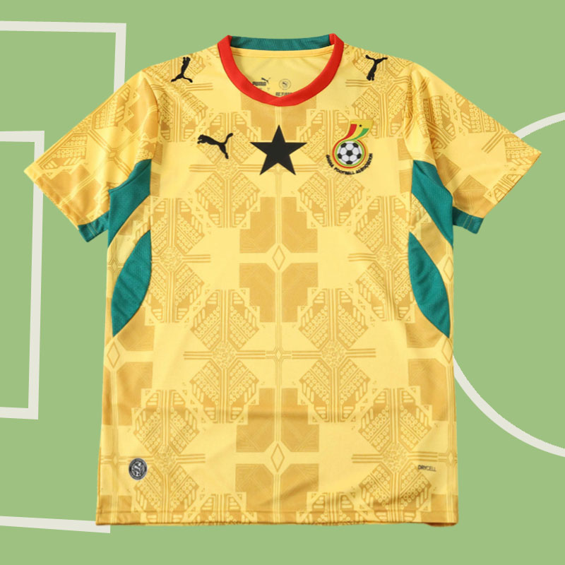 Ghana 2026 bortatröja herr - VM tröja gul