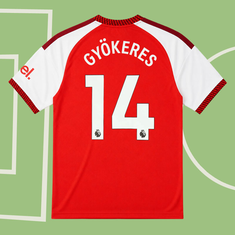 Gyökeres 14 Arsenal hemmatröja 2026/27 - herr tröja kort ärm
