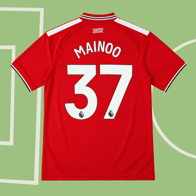 Mainoo 37 Manchester United tröja 2026/27 - röd hemmatröja för herr