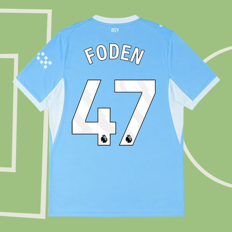 Manchester City hemmatröja herr 2026/27 – FODEN 47 tröja