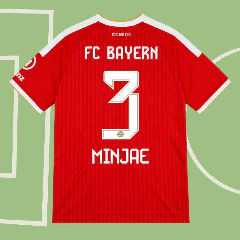 Minjae 3 Bayern München tröja - ny hemmatröja 2026/27