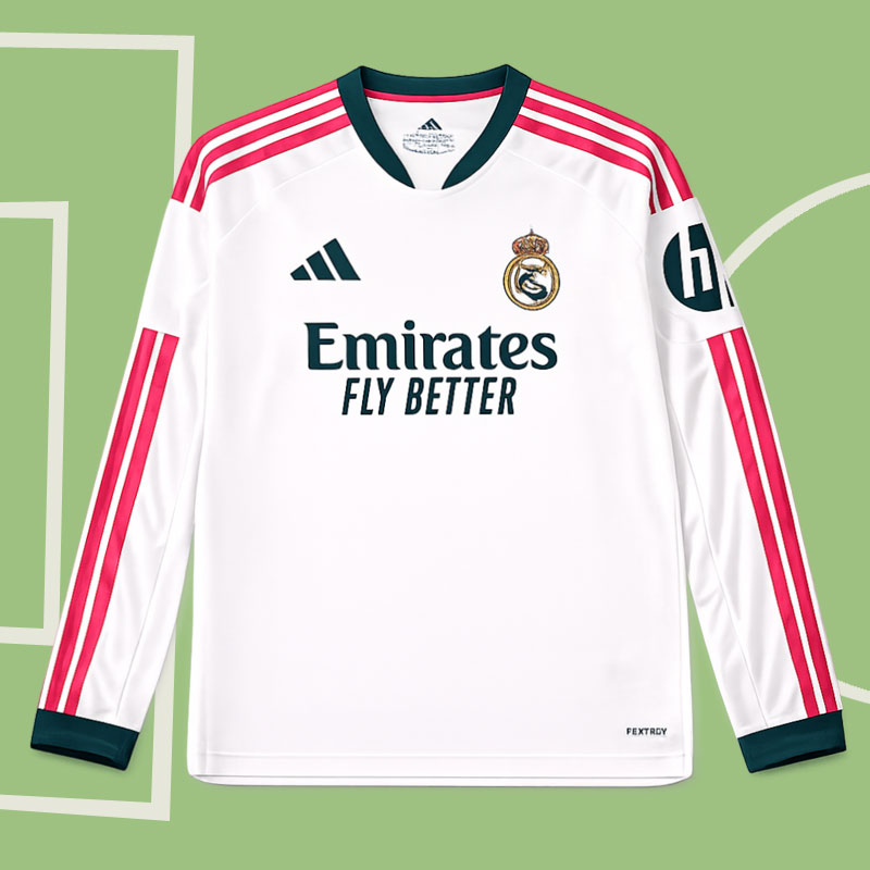 Real Madrid 2026/27 hemmatröja långärmad herr