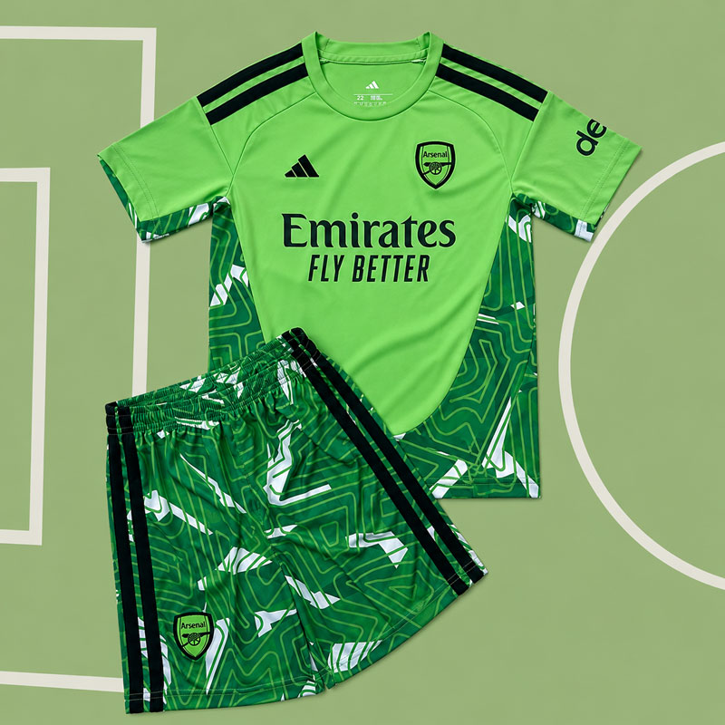 Köp Arsenal 2026/27 Målvaktströja Barn Grön Online