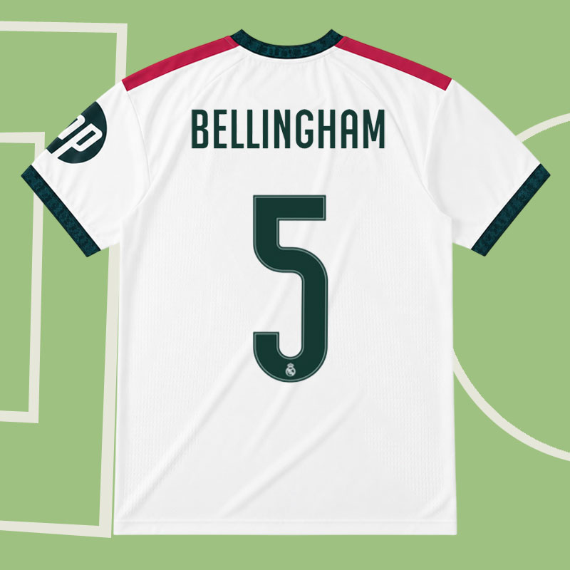Köp Real Madrid 2026/27 Hemmatröja BELLINGHAM 5 Online