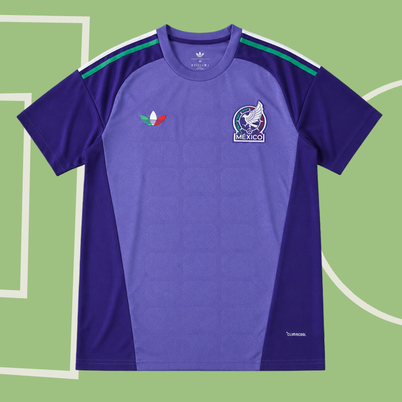 Mexiko målvaktströja 2026 lila - herr Fotbollströja
