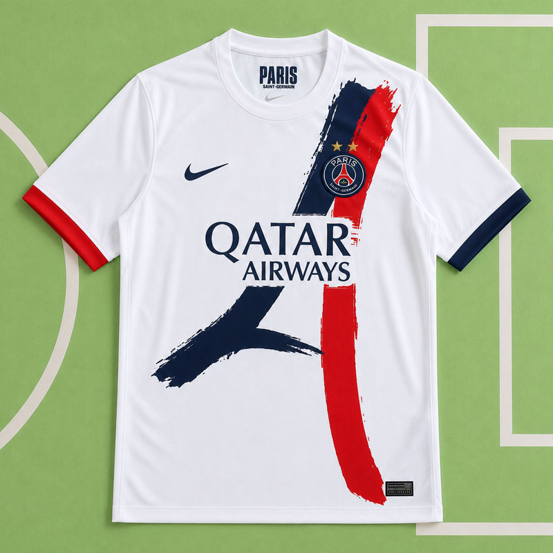 PSG Champions of Europe 2026 bortatröja 2025-26 för herr PSG Champions of Europe 2026 bortatröja 2025-26 för herr