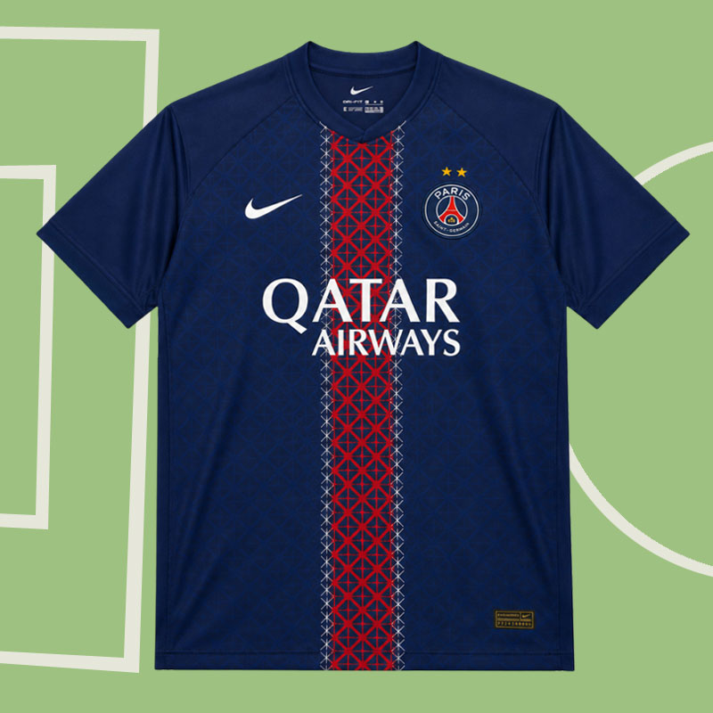 Paris Saint-Germain Hemmatröja 2025/26 med 2 Stjärnor - Herrtröja