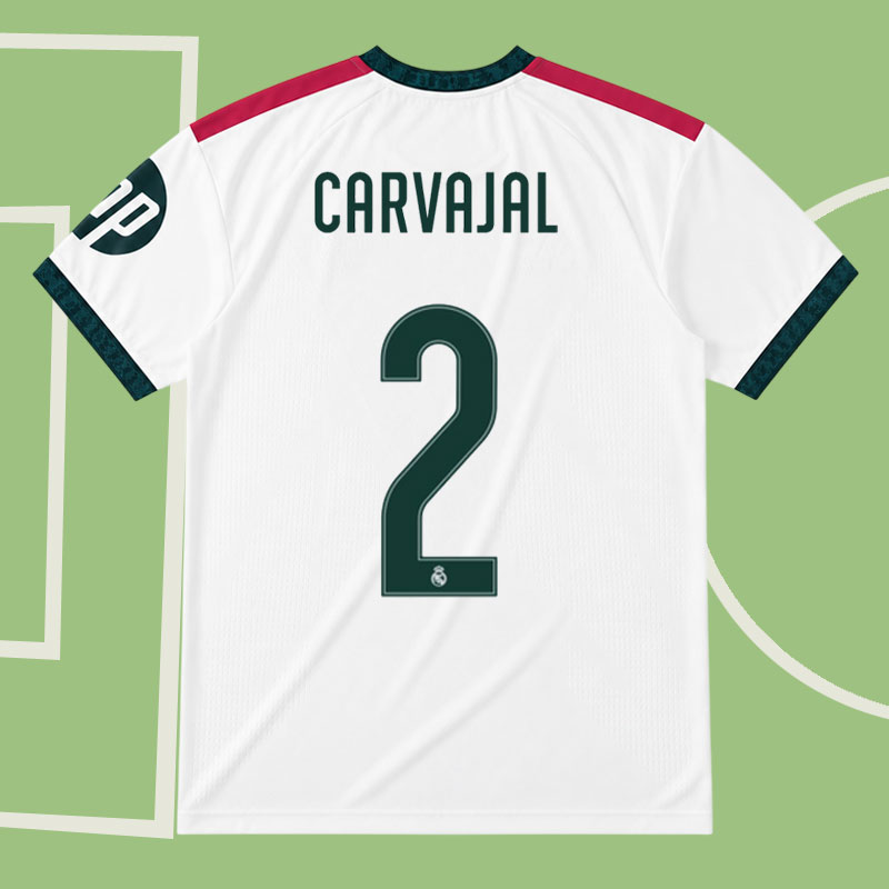 Real Madrid 26/27 domácí dres – CARVAJAL 2 pánský fotbalový dres