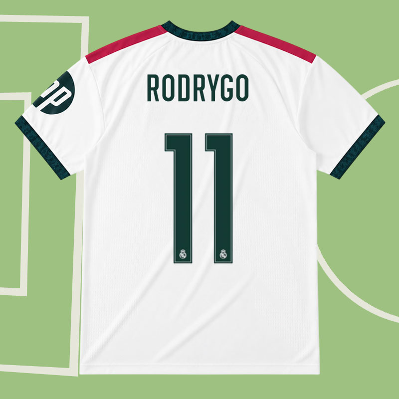 Real Madrid Rodrygo 11 tröja 2026/27 - hemmatröja för män