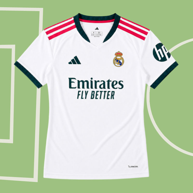 Real Madrid hemmatröja 2026/27 dam - fotbollströja för kvinnor